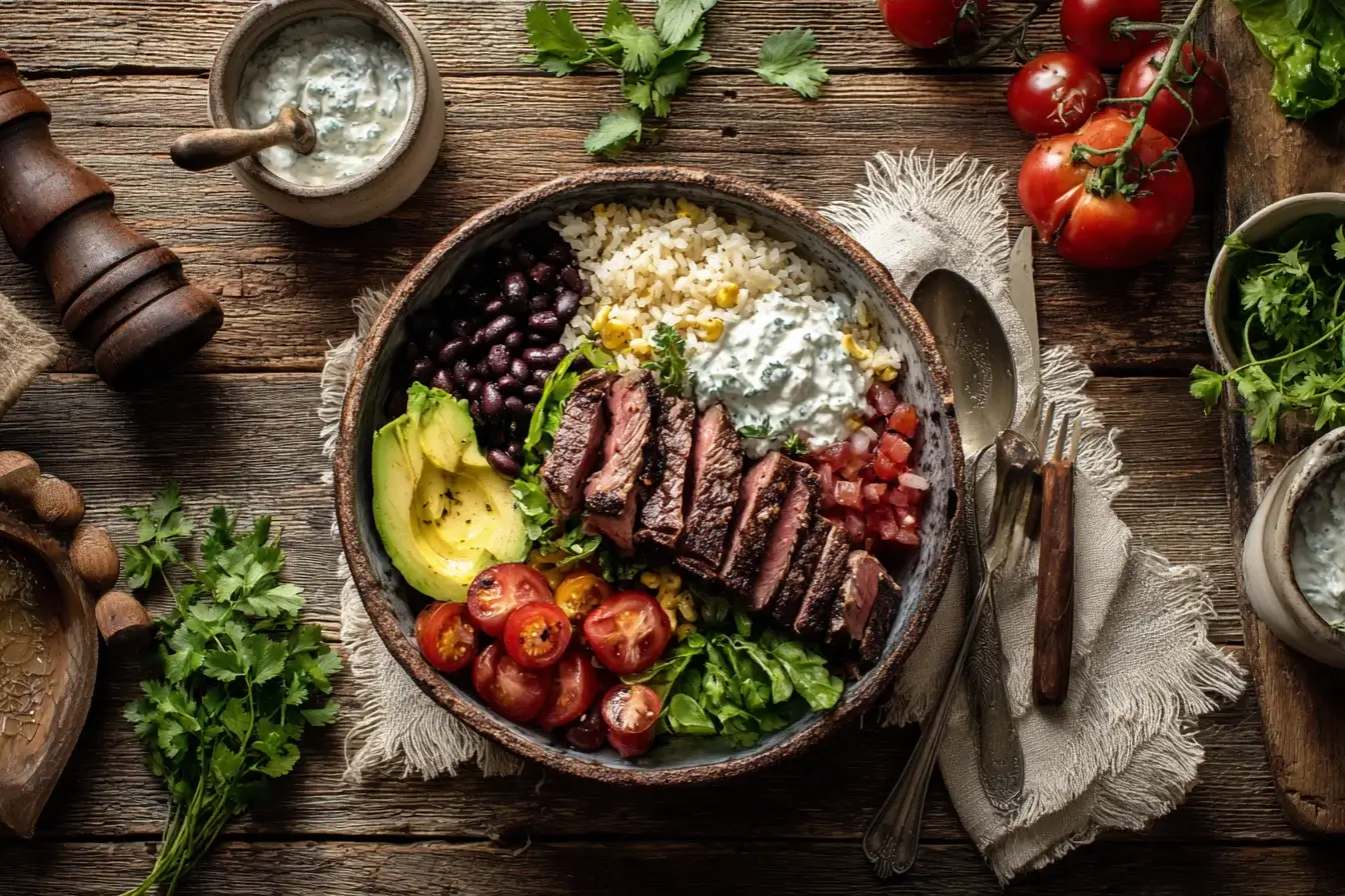 High Protein California Burrito Bowl for Clean & Bold Flavor