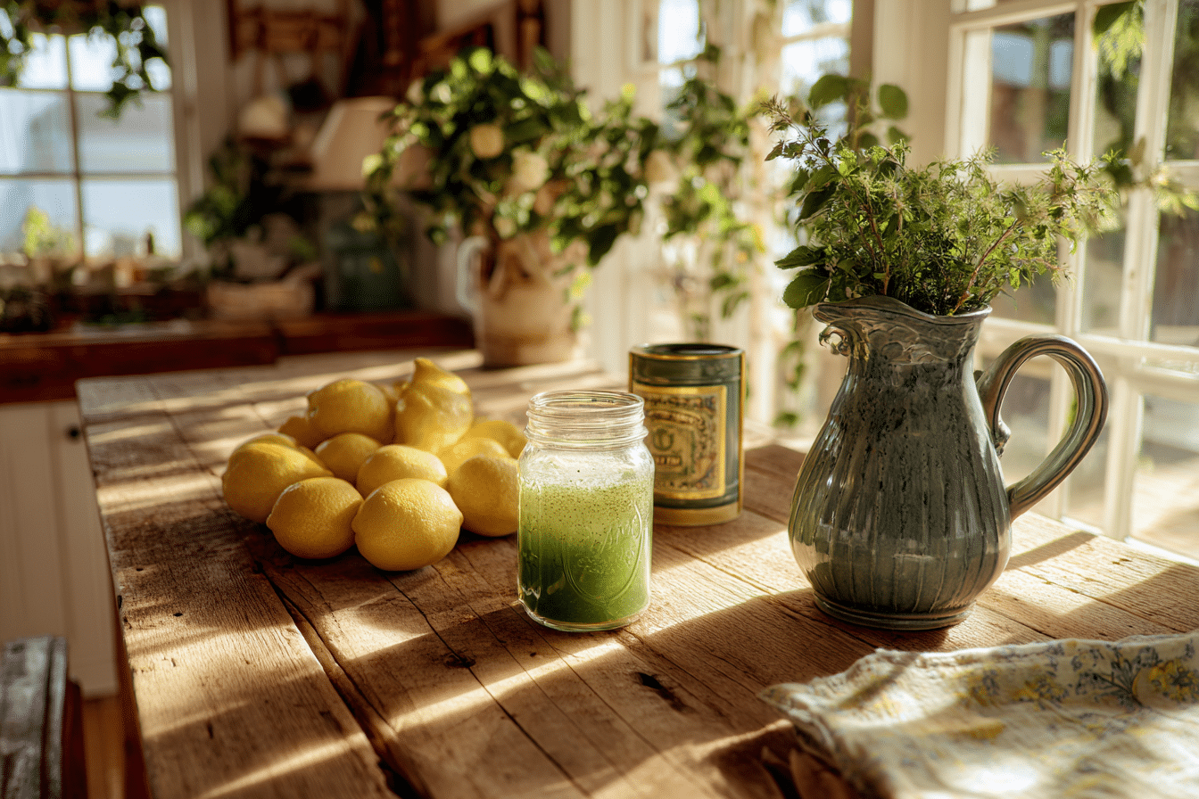 Matcha Chia Seed Lemonade: Fresh, Gut-Friendly, Energizing